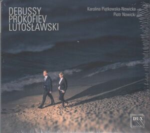[CD/Dux]プロコフィエフ:ヴァイオリン・ソナタ第1番ヘ短調Op.80他/K.P=ノヴィツカ(vn)&P.ノヴィツキ(p)