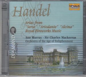 [2CD/Novalis]ヘンデル:王宮の花火の音楽他/C.マッケラス&イギリス室内管弦楽団