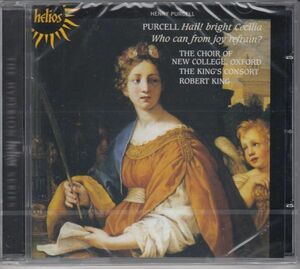 [CD/Helios]パーセル:聖セシリアの祝日のためのオードZ.328他/T.ボナー(s)&G.フィッシャー(s)他&R.キング&キングズ・コンソート 1989.1