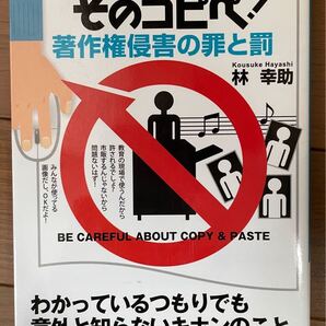 「ちょっと待って、そのコピペ!著作権侵害の罪と罰」林幸助