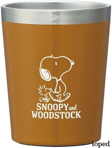 スヌーピー ステンレスタンブラー コンビニコーヒー・保温保冷対応 S 240ml SNOOPY WOODSTOCK PEANUTS