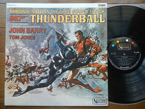 [LP]007 Thunder ball military operation (PS1315UA Japan ko rom Via UA1966 year the first times John Bally 007 THUNDERBALL/FIRST PRESS)