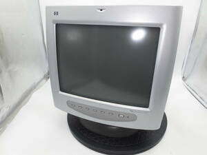 l[ Junk ]hp 15 -inch Brown tube monitor D5258A electrification un- possible properties etc. 