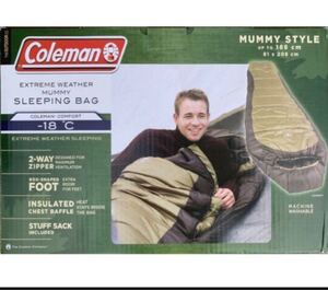 Coleman コールマン 寝袋 ノースリム マミー型 スリーピングバッグ
