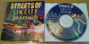 【匿名発送・追跡番号あり】　　STREETS OF Sim City 日本語版　ストリート　オブ　シムシティ