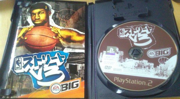 【送料込】 NBAストリートV3 プレイステーション2 バスケ
