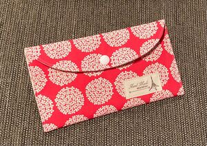 ハンドメイド マルチケース 通帳ケース フラットケース 花柄 flower プレゼント
