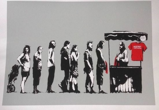 激安 限定 Banksy 英国 Reproduction プリント シルクスクリーン リプロダクション Wcp Rat Radar バンクシー シルクスクリーン Labelians Fr