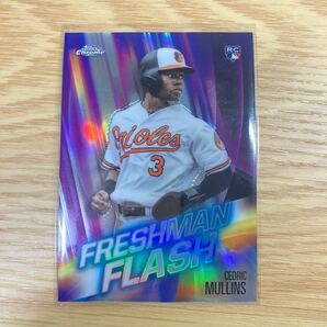 2019 Topps Chrome Cedric Mullins Freshman Flash インサートカード ルーキーの画像1