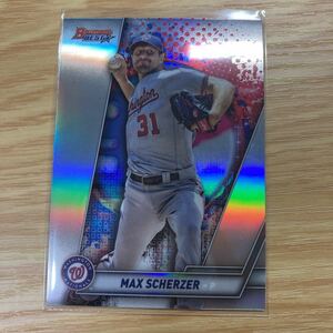 2019 Bowman's Best Max Scherzer refractor Bowman