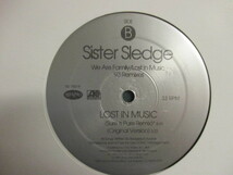 Sister Sledge ： We Are Family 12'' c/w Lost In Love // 落札5点で送料無料_画像2