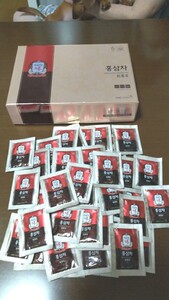 激安超特価☆高濃縮極上プラチナ高麗人参茶『正官庄6年根紅蔘茶・茶ラベル』50袋