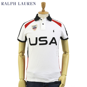  новый товар outlet 3418 XS размер рубашка с коротким рукавом polo ralph lauren Polo Ralph Lauren USA America 