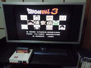 NES Cassette Soft Dragonball 3 Dragon Ball 3 Goku Den Семейный компьютер семейный компьютер используется 2