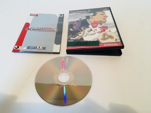 Play station 2 プレーステーション 2 winning eleven tactics ソフト 箱あり 説明書あり プレステ 中古