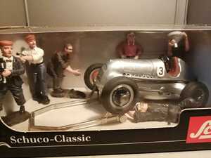  Schuco CLASSIC STUDIO MIT FIGURENSATZ No01017 1990 period store stock goods pi toy n racing car model car 82O81p15