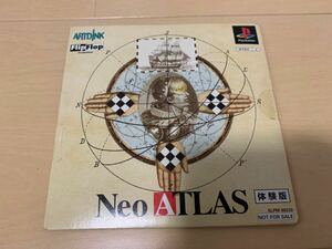 PS体験版ソフト ネオアトラス体験版 NEO ATLAS 非売品 送料込み ARTDINK プレイステーション PlayStation DEMO DISC SLPM80230