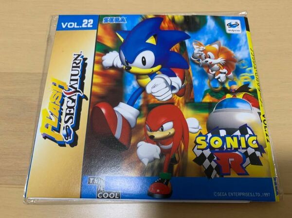 SS体験版ソフト SONIC R 非売品 送料込み SEGA Saturn DEMO DISC フラッシュセガサターン vol.22 FLASH ソニック R 体験版＋映像集 セガ