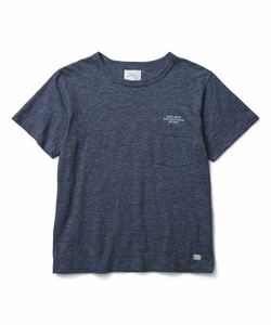 新品★完売★クライミー CRIMIE★SLUB YARN VINTAGE MIX CREW NECK SHORT SLEEVE T-SHIRT★ヴィンテージポケットTシャツ 半袖インディゴ M