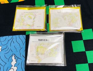 鬼滅の刃 無限列車編 煉獄 杏寿郎 原画コレクション スクエア 缶バッジ 缶バ A B セット 鬼滅