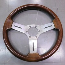 NARDI ナルディ ウッド ステアリング _画像1