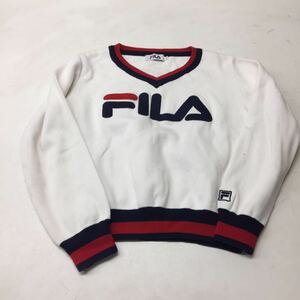  бесплатная доставка *FILA filler * футболка вязаный tops * женский M размер #30818sj154