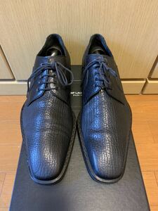 正規 Dior Homme ディオールオム レザー型押 ドレスシューズ