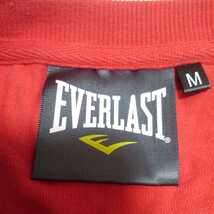 M エバーラスト EVERLAST フットボールTシャツ ポケット 赤白 ビッグロゴ プリント K20G181_画像8