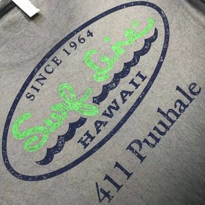 レア新品Jams Worldタグ付オトナOcean-Life Style HAWAIIAN Original Design Surf Line Hawaiiサーフライン ハワイ Dip Dyeムラ染 TシャツS