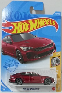 2021 #118 ホットウィール 2019 Kia Stinger GT Hot Wheels HW Turbo 赤 Red + ギフト GIFT