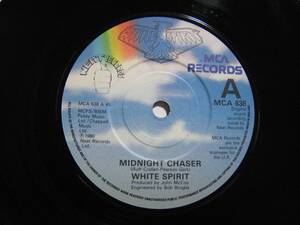 【7”】 WHITE SPIRIT / MIDNIGHT CHASER UK盤 ホワイト・スピリット ミッドナイト・チェイサー NWOBHM 