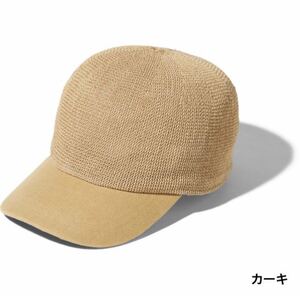 THE NORTH FACE ノースフェイス ペーパーメッシュキャップ ブリティッシュカーキ bk