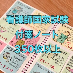看護師国家試験 付箋ノート