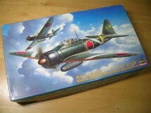 SK 【未組立】 ハセガワ 1/48 零式艦上戦闘機21型 三菱A6M2b 第261航空隊_画像1