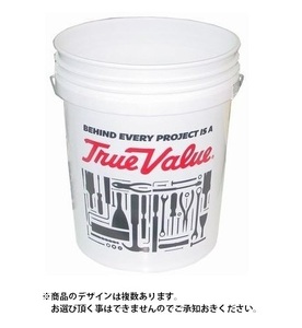 便利もん+ LEAKTITE PE ペール缶 V389992 18L ホワイト True Value トゥルーバリュー リークタイト