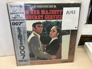 AU9３　レーザー　1969　《ジョージ・レーゼンビー　テリー・サラバス　女王陛下の００７　》非レンタル品　奇跡の倉庫より《群馬発》