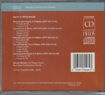 [CD/Delos]バッハ:前奏曲とフーガト長調BWV541&前奏曲とフーガニ長調BWV532&幻想曲とフーガと短調BWV542他/D.ヒッグス(org)_画像2