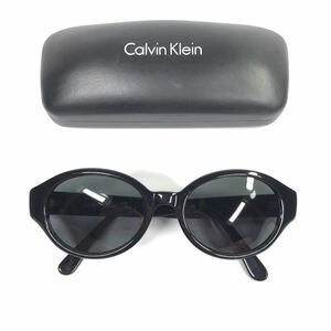 [ Calvin Klein ] подлинный товар CalvinKlein солнцезащитные очки Logo Temple 3144 хаки серый цвет серия × чёрный цвет серия мужской женский с футляром стоимость доставки 520 иен 