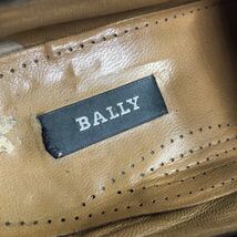 【バリー】本物 BALLY 靴 26cm 黒 クロコダイル コインローファー スリッポン ビジネスシューズ ワニ革 男性用 メンズ イタリア製 7 E_画像9