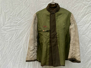 裏地が綺麗な一枚 昭和 戦中 国民服 NATIONAL CLOTHES ジャケット 上着 ジャパンヴィンテージ JAPAN VINTAGE 30s40s insideout