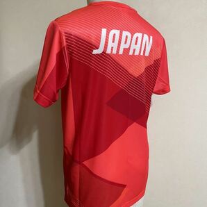 【新品】 asics JAPAN アシックス 東京オリンピック チーム ウェア TOKYO2020 JOC オフィシャル Tシャツ ユニフォーム サイズL 半袖の画像10