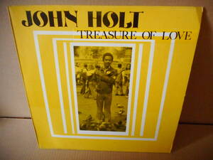 【レゲエ LP】JOHN HOLT /TREASURE OF LOVE ジョン・ホルト ジャマイカ盤