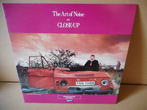 【アート・オブ・ノイズ 12inch】 art of noise / close-up 日本盤　帯なし、ライナーなし