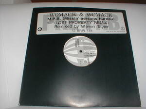 Womack & Womack - M.P.B (Missin' Persons Bureau) (Lost Property Remix) 12 INCH
