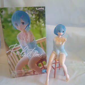 リゼロ Re:ゼロから始める異世界生活 フィギュア relax time ice pop ver. レム