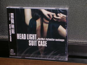 新品未開封国内盤CD MariMari rhythmkiller machinegun (マリマリ リズムキラー マシンガン)／HEAD LIGHT, SUIT CASE