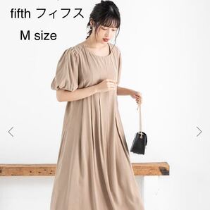 fifth フィフス 半袖 バックシャンバルーンスリーブワンピース【新品・未使用】