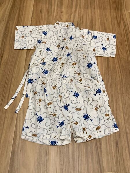 甚平 ロンパース 男の子 90cm