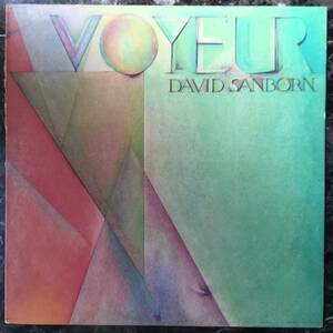 DAVID SANBORN VOYEUR David * sun bo-n1981 year foreign record LP record 