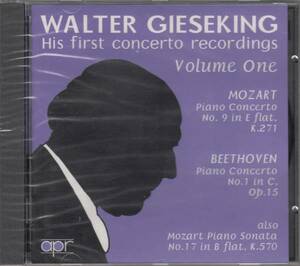 [CD/Apr]モーツァルト:ピアノ協奏曲第9番他/W.ギーゼキング(p)&H.ロスバウト&ベルリン州立歌劇場管弦楽団 1936.9.29他